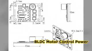 درایور موتور BLDC 10-36V 20A PWM آنالوگ کنترل