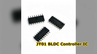 تراشه درایور موتور BLDC دو سالن و بدون سنسور JY01